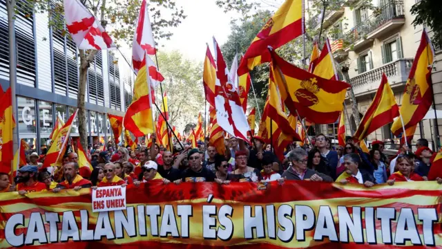 митинг в барселоне