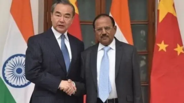 अजित डोभाल आणि चीनचे परराष्ट्र मंत्री