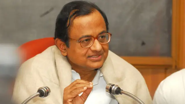 पी चिदंबरम