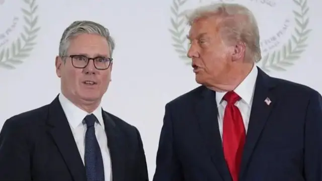 Стармер и Трамп