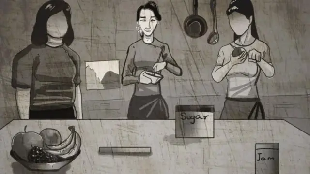 ထောင်မရောက်ခင် နေအိမ်အကျယ်ချုပ်ကာလ အတူနေသူတချို့နဲ့ မုန့်လုပ်စားတတ်တာလည်း သူ့ရဲ့ရှည်လျားတဲ့အကျဥ်းကျနေ့ရက်တွေထဲက ဖြတ်သန်းမှုတစ်ခုပါ