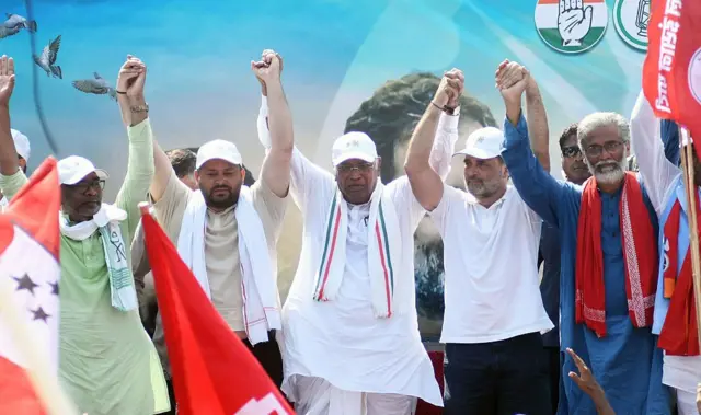 राहुल गांधी वोटर अधिकार यात्रा