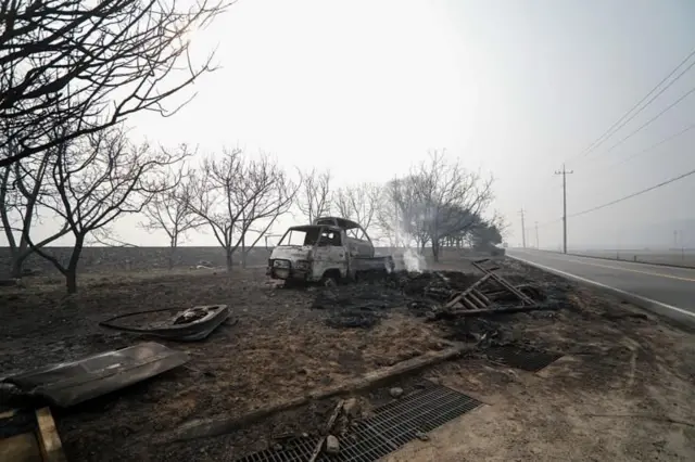 이번 산불의 피해는 역대 최대였던 2000년 '동해안 산불' 규모를 이미 넘어선 것으로 보인다