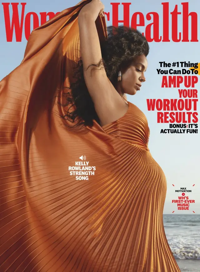 Kelly Rowland on Women's Health's cover