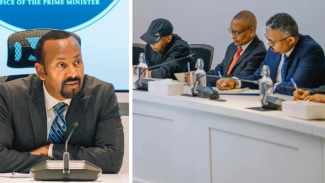 ኣብይ ኣሕመድ ምስ ሰበስልጣን ህወሓት
