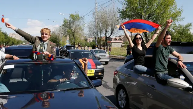 تظاهرات ارمنستان