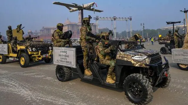 AjayKetu vehicles (ATVs) of the Indian armed forces