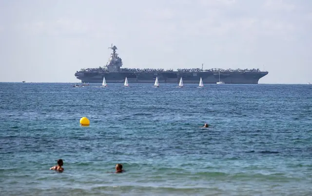 Portaaviones USS Gerald R. Ford.