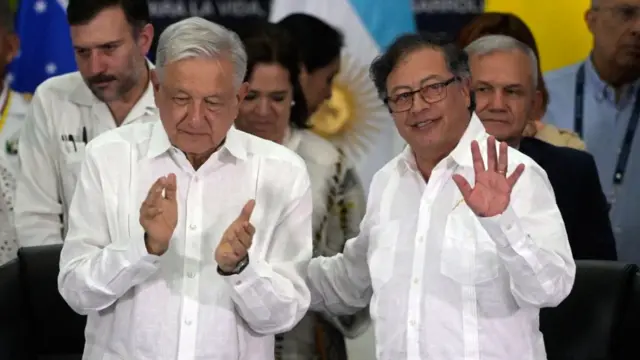 AMLO y Petro 