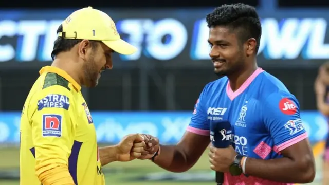 महेंद्र सिंह धोनी और संजू सैमसन