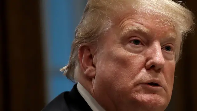 Donald Triump, presidente de Estados Unidos