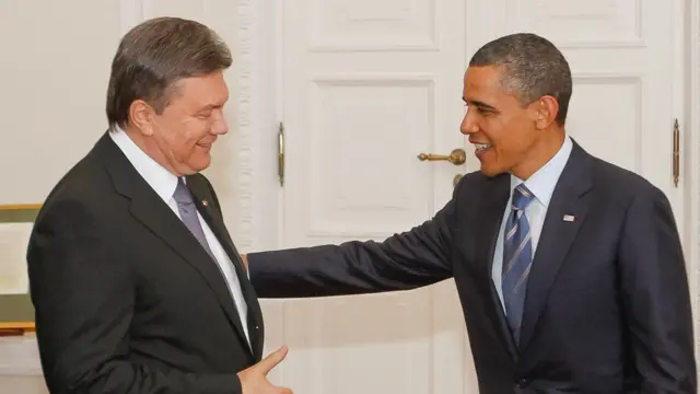 Янукович и Обама