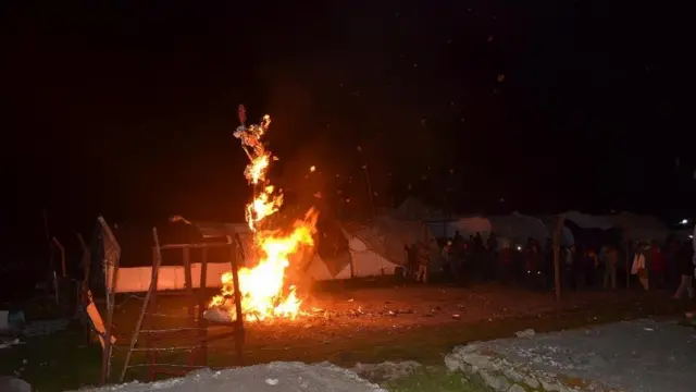 रावण का पुतला