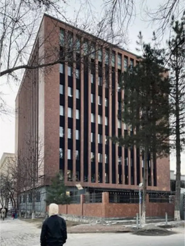 Тахмина Турдиалиева яратган Коррупцияга қарши кураш агентлиги биноси.