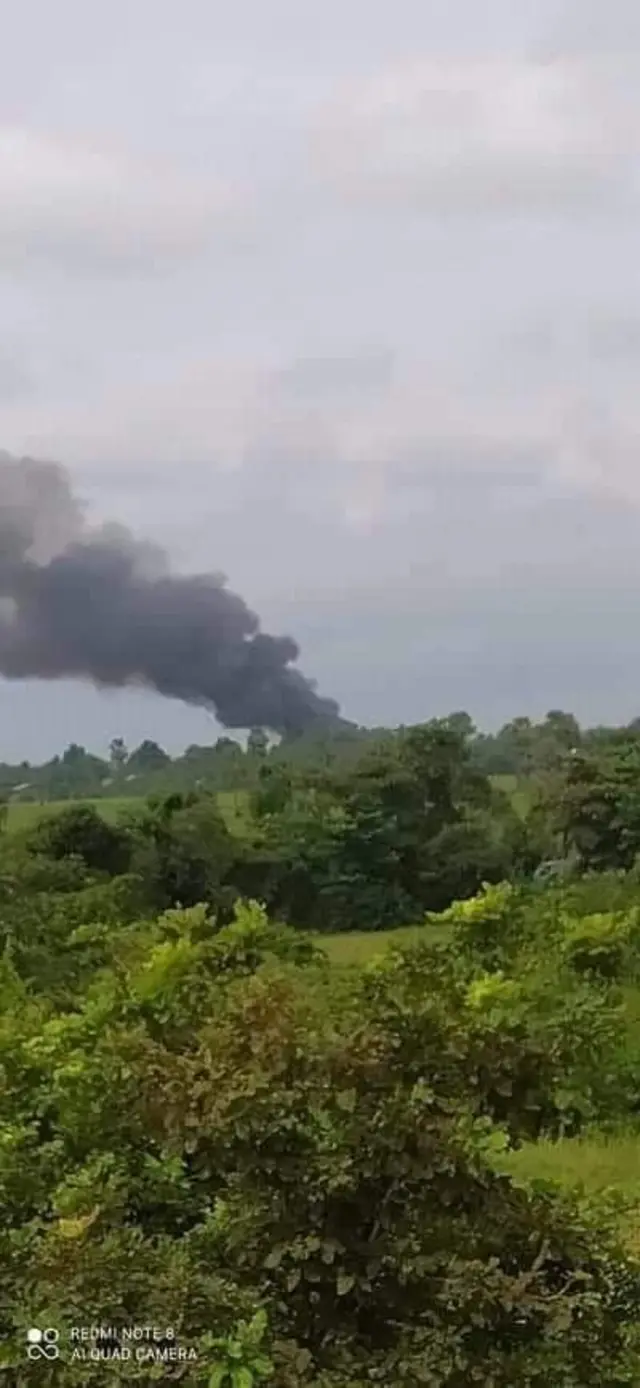 ကပေါင်းကျမှာအောက်တိုဘာ ၂၆ ရက်နေ့မှာ စစ်ကောင်စီဘက်က ပစ်ခတ်မှုတွေလုပ်ခဲ့ပြီးနေအိမ်တွေ ထပ်မံမီးရှို့ဖျက်ဆီးခဲ့