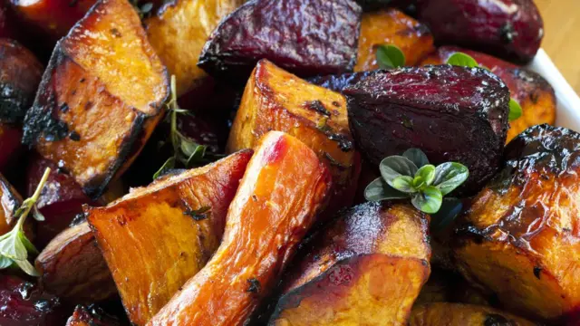 Запеченные в духовке овощи