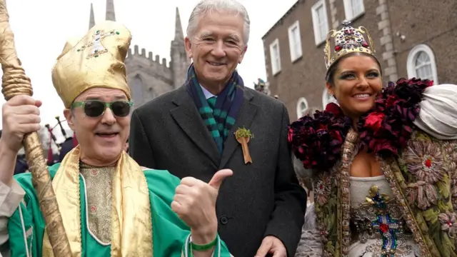 Jedan od učesnika parade u Dablinu bio je i irski glumac Patrik Dafi