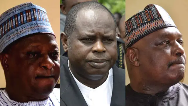 Joshua Dariye, Diepreye Alamieyeseigha, na Jolly Nyame