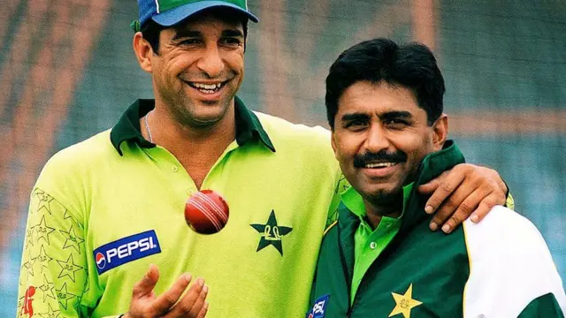 મિયાંદાદ અને વસિમ અકરમ