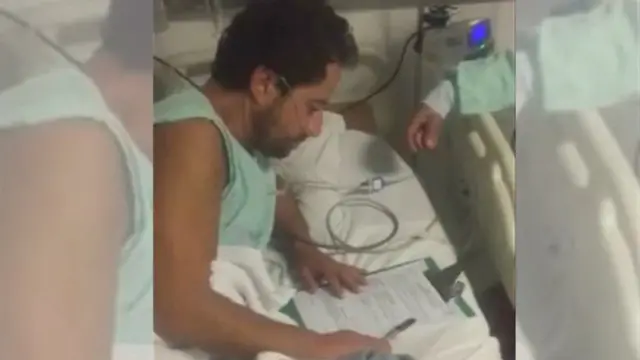 Uribe Noguera recibió una orden de arresto cuando se encontraba internado en el hospital por una presunta sobredosis de estupefacientes.