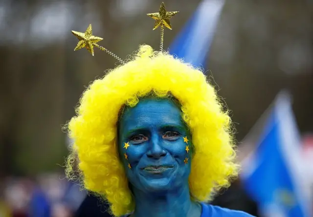 เดินขบวนต้านเบร็กซิท