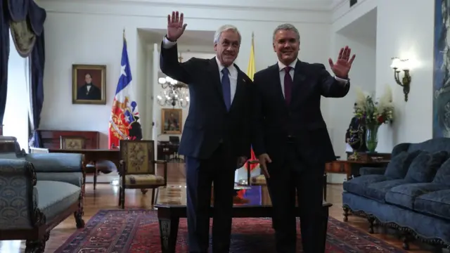 Iván Duque y Sebastián Piñera