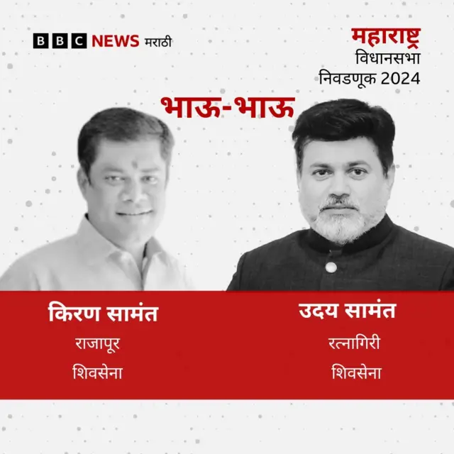 किरण सामंत आणि उदय सामंत 