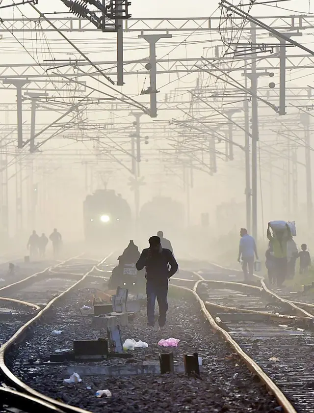 kabut beracun, india, delhi