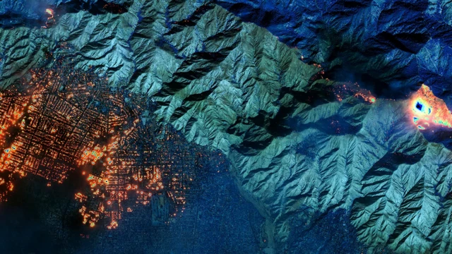 Topografi Los Ángeles