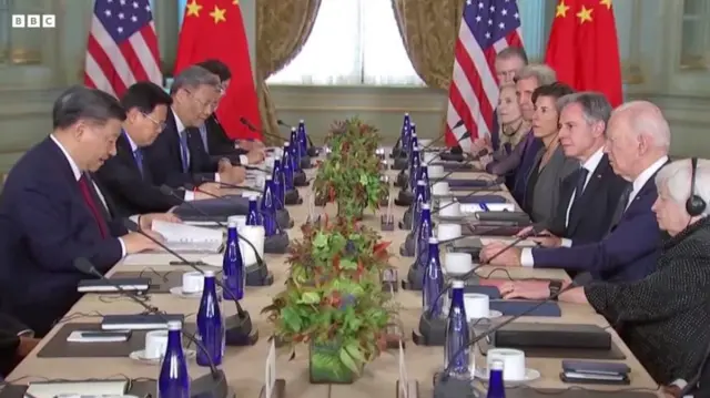 బైడెన్, జిన్‌పింగ్ సమావేశం