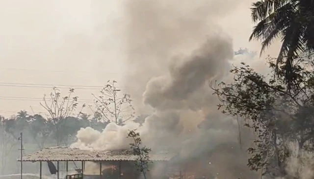 బాణసంచా తయారీ, అగ్నిప్రమాదం