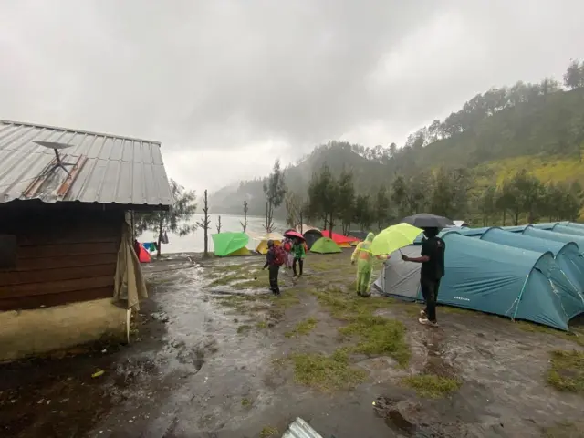 Perkemahan di Ranu Kumbolo