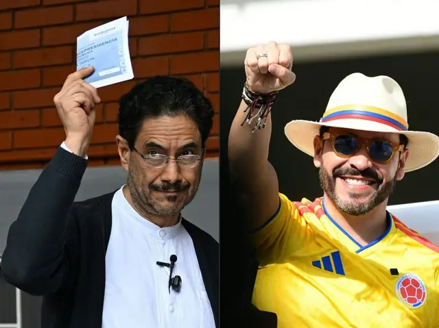 Iván Cepeda y Aberlado de la Espriella.