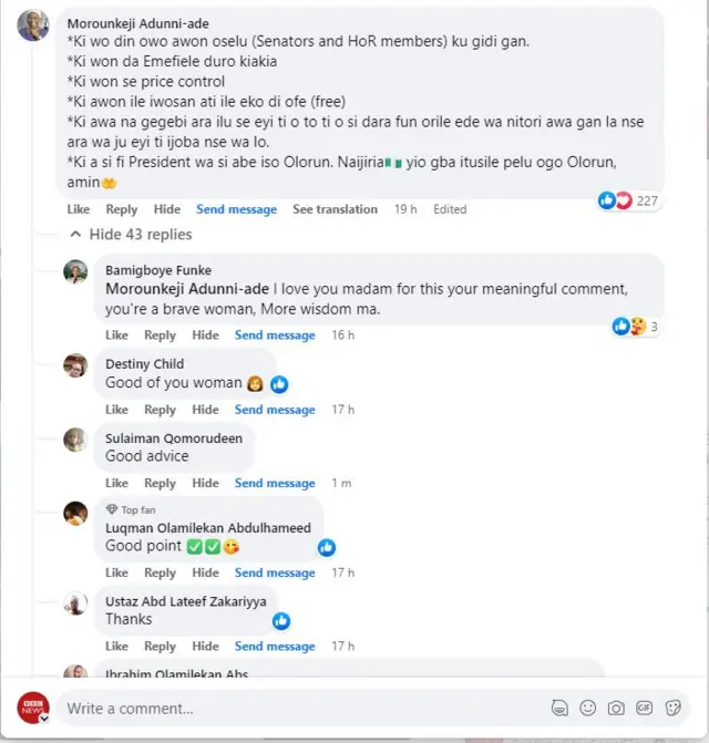 Ọrọ awọn araalu si ijọba