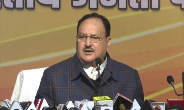 बीजेपी अध्यक्ष जेपी नड्डा