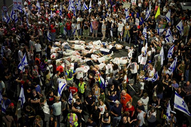 تظاهرات در تلآویو