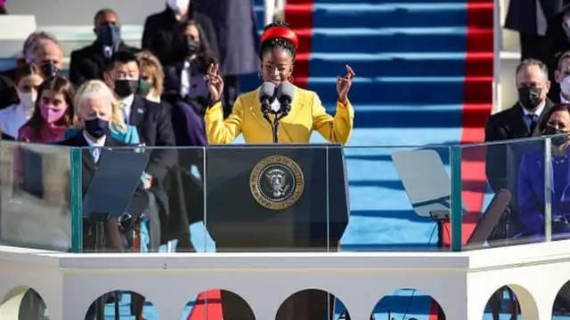 Amanda Gorman for di inauguration
