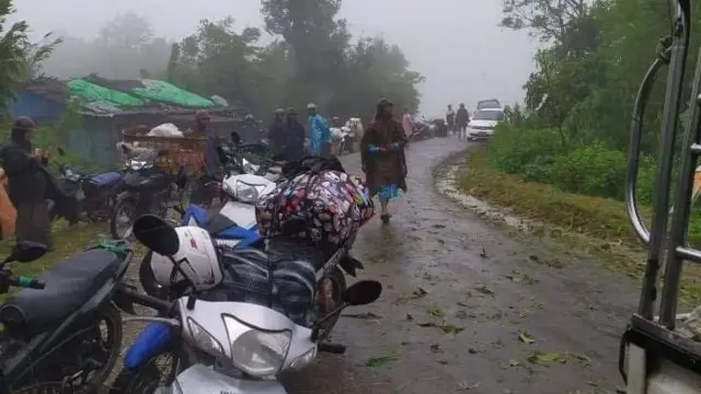 ရခိုင်ပြည်သူတွေ တိမ်းရှောင်လာကြတဲ့ ဂွ-ငါးသိုင်းချောင်းလမ်း