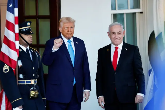 Trump y Netanyahu