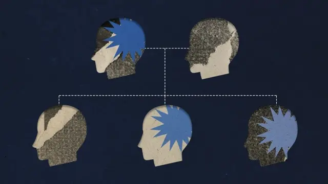 คําบรรยายภาพ: การดื่มของพ่อสัมพันธ์กับปัญหาด้านพัฒนาการและความรู้ความเข้าใจในเด็ก (เครดิต: Serenity Strull/Getty Images/BBC)