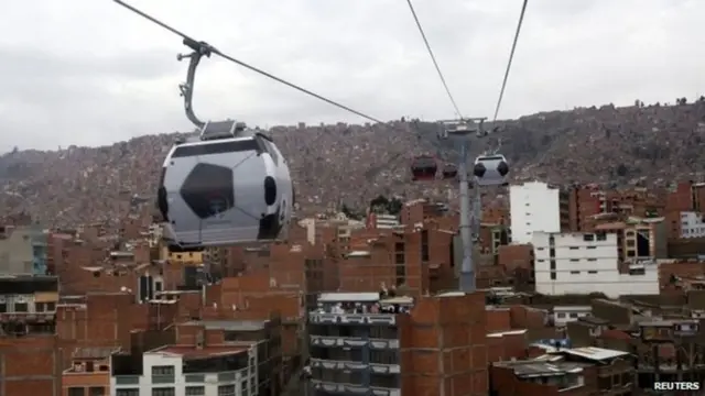 Magari kama haya ya nyaya angani yanatarajiwa kurahisisha usafiri na pia kuwa njia moja ya kuwavutia watalii Kenya