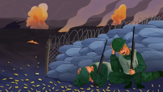 그들은 치열한 전투 끝에 결국 후크고지를 지켜냈다