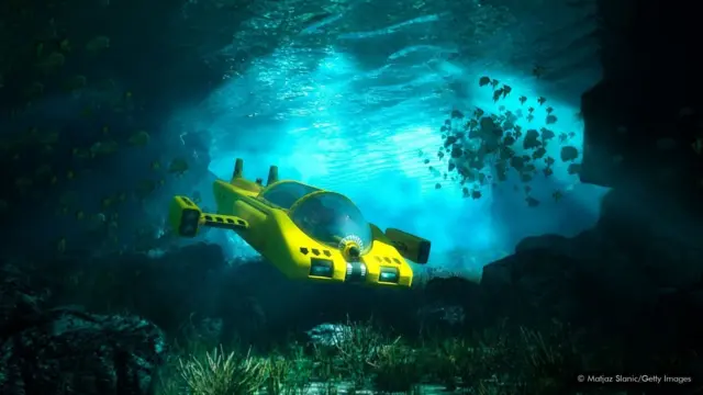 पानी के नीचे पर्यटन