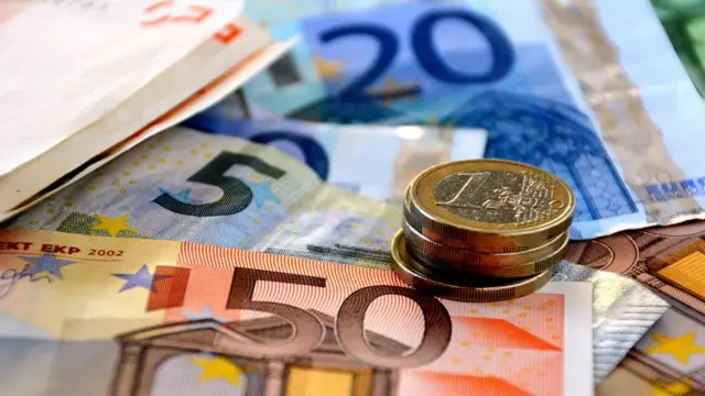 евро, новац