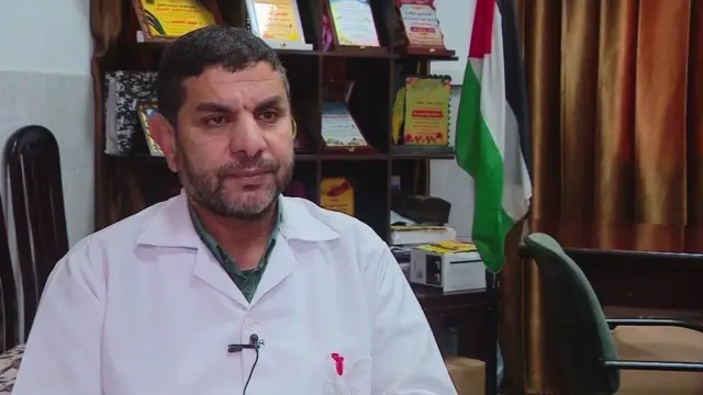 الدكتور مروان الهمص، مدير مستشفى الشهيد محمد يوسف النجار في رفح.