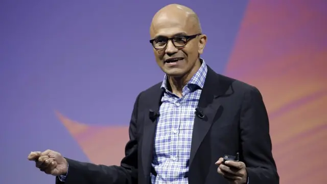 Director general de Microsoft, Satya Nadella.