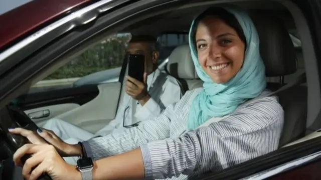 Matan Saudiyya na tukin mota