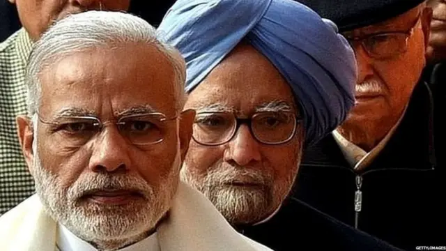 ਡਾ਼ ਮਨਮੋਹਨ ਸਿੰਘ ਅਤੇ ਨਰਿੰਦਰ ਮੋਦੀ