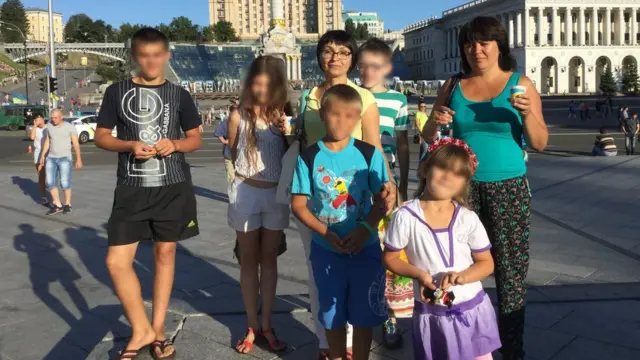 Людмила Гусейнова приїжджала з дітьми, якими опікувалася, на екскурсію в Київ