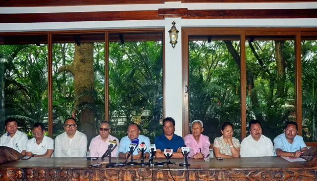 जून में नगा विधायक